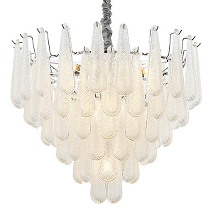 Люстра Textured Glass Drops Chandelier 19