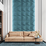 Гипсовая 3D Панель ZEPHYR варинант исполнения - 1 | Loft Concept в Москве