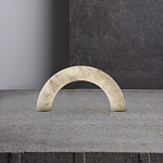 Прикроватная лампа из мрамора в форме дуги Rainbow Light варинант исполнения - 2 | Loft Concept в Москве