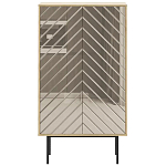 Шкаф с 2-мя зеркальными дверцами Serena Mirror Cabinet варинант исполнения - 2 | Loft Concept в Москве