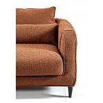 Диван в гостиную Portree Sofa Терракотовый букле варинант исполнения - 5 | Loft Concept в Москве