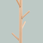 Напольная вешалка из массива бука Branches Hangers Light варинант исполнения - 3 | Loft Concept в Москве