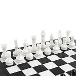 Шахматы классические с черной доской из натурального камня Мрамор Decorative Thematic Chess варинант исполнения - 2 | Loft Concept в Москве