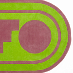 Дизайнерский ковер зеленый Poltronova Sofo Verosa Rug варинант исполнения - 7 | Loft Concept в Москве