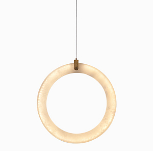 Подвесной светильник Кольцо из натурального мрамора Marble Ring