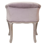Кресло низкое в стиле прованс Розовый Велюр Louis French Armchair  варинант исполнения - 2 | Loft Concept в Москве