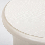 Белая тумба на фигурных ножках Shelby варинант исполнения - 5 | Loft Concept в Москве