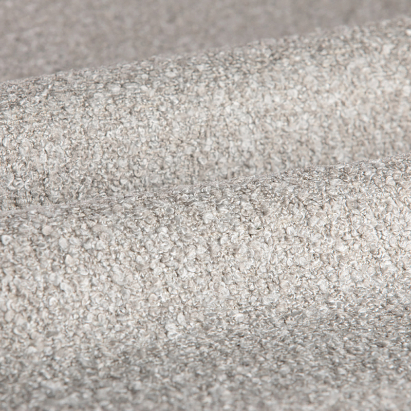 Мебельная ткань  Luna Серо-Бежевое Букле N 1125 Серо-бежевый в Москве | Loft Concept 