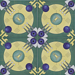 Плитка дизайнерская с узором Элемент варинант исполнения - 1 | Loft Concept в Москве