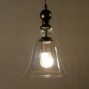 Подвесной светильник колокольчик Glass bluebell
