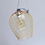 Подвесной светильник со стеклянном плафоном в форме бокала Kaleido варинант исполнения - 4 | Loft Concept в Москве