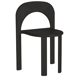 Дизайнерский стул Odie Черный