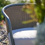 Садовое кресло с каркасом из стали Kenneth Chair варинант исполнения - 11 | Loft Concept в Москве