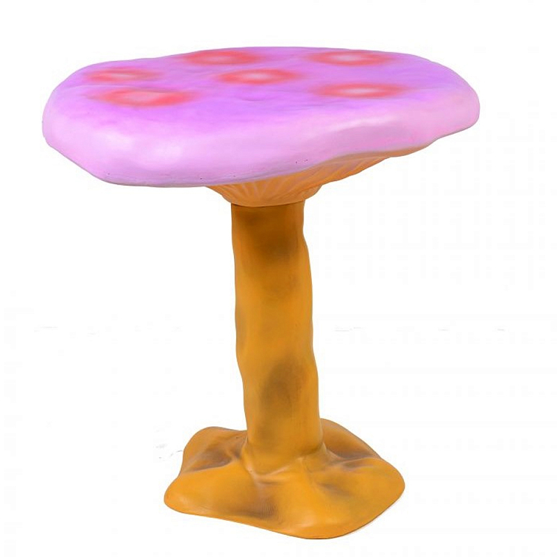 Стол Seletti Amanita Pink Розовый Оранжевый в Москве | Loft Concept 