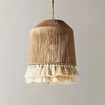 Люстра круглая плетеная с кисточками Small Solar Glow варинант исполнения - 2 | Loft Concept в Москве