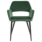 Стул с подлокотниками зеленый NEASAN STOOL варинант исполнения - 2 | Loft Concept в Москве