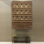 Панно Макраме коричневый цвет  варинант исполнения - 5 | Loft Concept в Москве