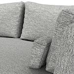 Мебельная ткань Шенилл серый цвет 138 см T4-34 варинант исполнения - 9 | Loft Concept в Москве