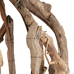 Люстра круглая в виде веток деревьев Natural Driftwood  варинант исполнения - 3 | Loft Concept в Москве