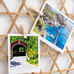 Рамка для фотографий из бамбука Bamboo Decor варинант исполнения - 5 | Loft Concept в Москве