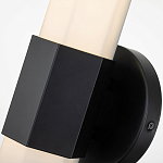 Бра для ванных комнат вертикальное с длинным белым матовым плафоном в форме шестиугольника на круглом основании Hinkley варинант исполнения - 2 | Loft Concept в Москве