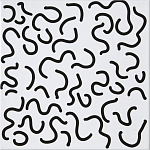 Плитка с узором Червячки варинант исполнения - 2 | Loft Concept в Москве