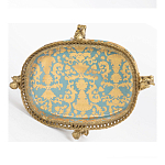 Чаша с орнаментом на ножках в виде бронзовых ангелов Eden Garden варинант исполнения - 4 | Loft Concept в Москве