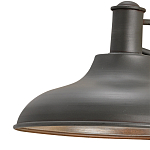 Бра настенное с куполообразным плафоном на регулируемом кронштейне Gray Horizon  варинант исполнения - 1 | Loft Concept в Москве