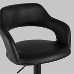 Барный стул черного цвета Strohach варинант исполнения - 7 | Loft Concept в Москве