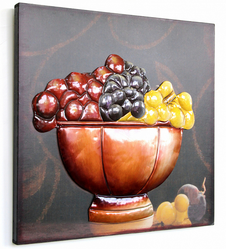 Аксессуар настенный из металла Blank Space Grape Мульти в Москве | Loft Concept 