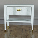 Прикроватная тумбочка с ящиком Elsa Dreams White варинант исполнения - 5 | Loft Concept в Москве