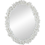 Зеркало овальное с багетом в виде кораллов Coral Dеcor варинант исполнения - 1 | Loft Concept в Москве