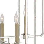 Люстра серебряная из пересекающихся прямоугольных элементов Intersecting Rectangles  варинант исполнения - 1 | Loft Concept в Москве