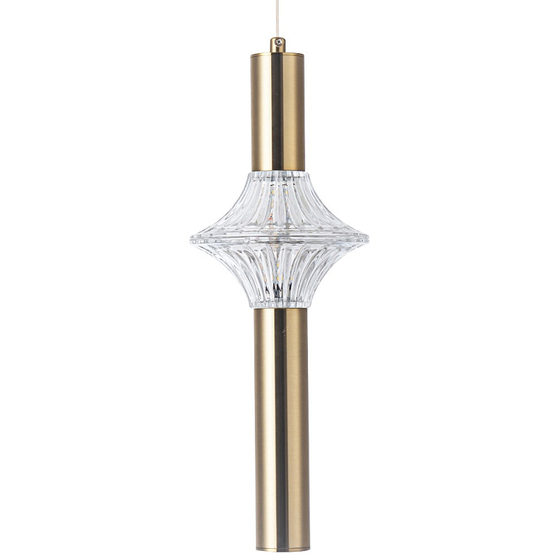   Toussaint Metal Tube Brass Hanging Lamp     | Loft Concept 