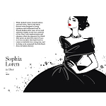 Megan Hess. Te Lttle Blk Dess варинант исполнения - 6 | Loft Concept в Москве