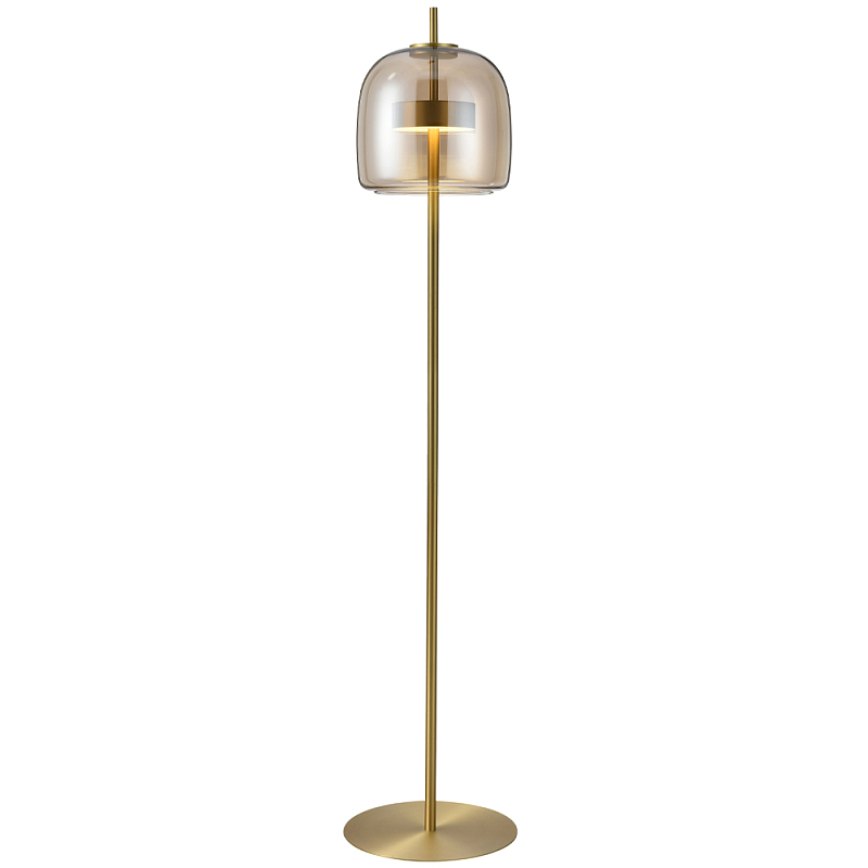  Blanton Amber Glass Floor Lamp       | Loft Concept 