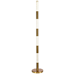Торшер латунь Dew Drops Tube Brass One Floor Lamp варинант исполнения - 1 | Loft Concept в Москве