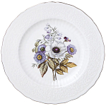 Обеденный сервиз из фарфора с рисунком цветов на 6 персон 23 предмета Garden Whisper Porcelain Set  варинант исполнения - 1 | Loft Concept в Москве