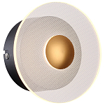 Бра с круглым плафоном и золотистыми акцентами Aurelia Circles варинант исполнения - 1 | Loft Concept в Москве