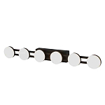 Бра с 6-ю круглыми плафонами на черном основании Maxine Light варинант исполнения - 1 | Loft Concept в Москве