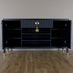 Комод-буфет Elsa Dreams Blue с открытыми полками   варинант исполнения - 3 | Loft Concept в Москве