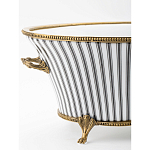 Кашпо Black white stripe варинант исполнения - 4 | Loft Concept в Москве