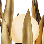 Люстра грушевидной формы с волнистыми листьями Foliage of Leaf Forms варинант исполнения - 1 | Loft Concept в Москве