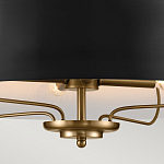 Подвесной светильник с конусовидным металлическим абажуром черного цвета Kichler варинант исполнения - 15 | Loft Concept в Москве