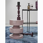 Подсвечник фигурный сливовый Bright Accent 35 см варинант исполнения - 3 | Loft Concept в Москве