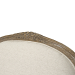 Кресло Ava Classical Armchair beige flax варинант исполнения - 5 | Loft Concept в Москве