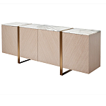 Комод с мраморной столешницей Uniqueness Marble варинант исполнения - 1 | Loft Concept в Москве