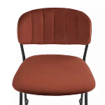 Стул барный с широкой полукруглой спинкой Chair Smooth Shapes варинант исполнения - 4 | Loft Concept в Москве