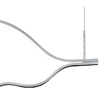 Подвесной светильник волнообразный изогнутый на двух тросах 123 см Spiral Lighting варинант исполнения - 3 | Loft Concept в Москве