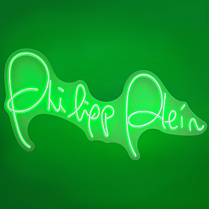 Неоновая настенная лампа Neon Philipp Plein